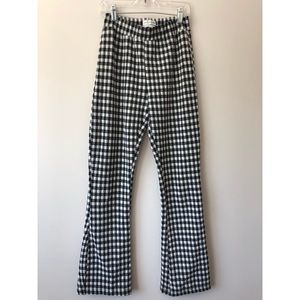 Urban Outfitters Gingham Flare Pants